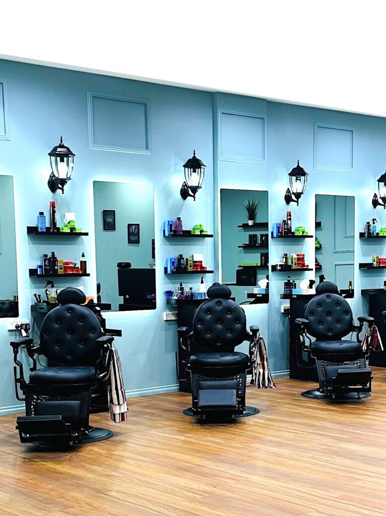 barber shop forest lakes Large